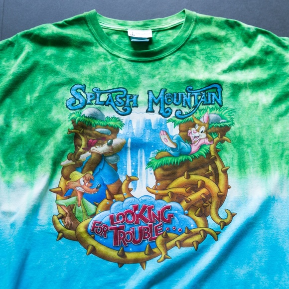 splash mountain t shirt vintage